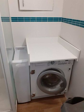 Table à langer adaptable sur lave linge