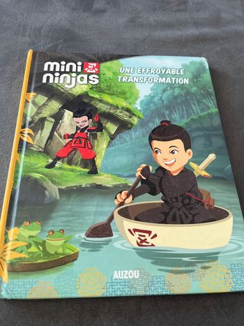 Livre les mini ninjas auzou