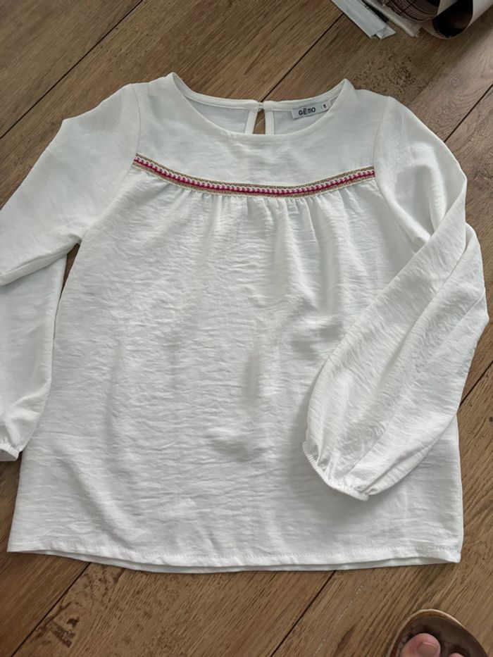 Blouse légère 8 ans