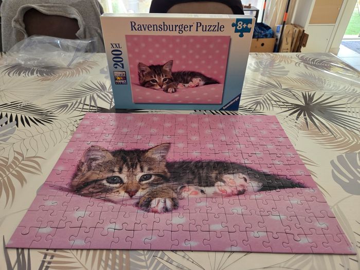Puzzle chat 200 pieces XXL