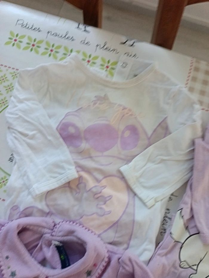 Lot de 4 pyjamas léger 9 mois - photo numéro 2
