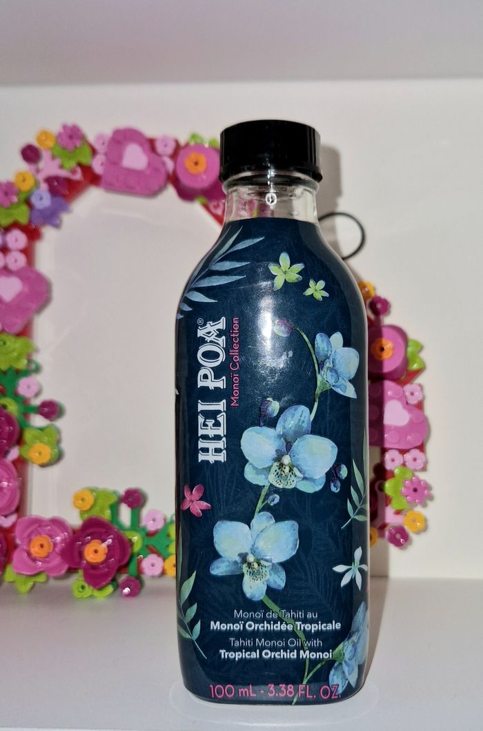 Huile pur monoï de tahiti et orchidée tropicale hei poa neuve