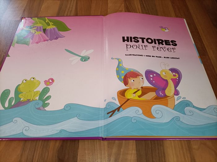 Livre Histoires pour rêver violet - photo numéro 2