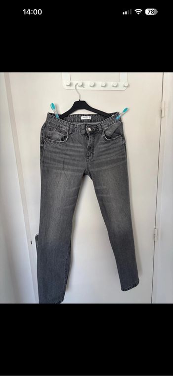 Jean gris taille 42 Pull&Bear