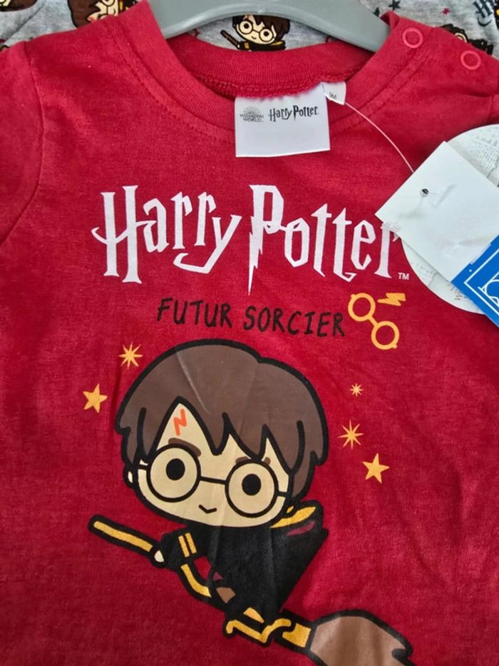 Lot de 2 tee shirts manches longues Harry potter - photo numéro 5