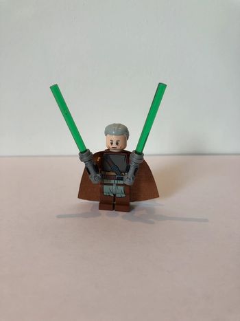 Figurine type lego Jedi Rahm Kota. Star Wars
