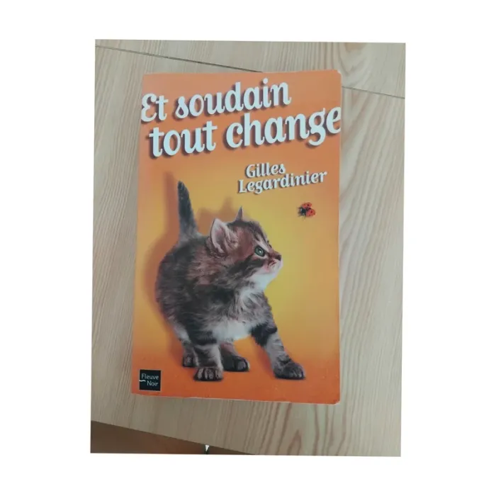 Livre "Et soudain tout change " 🔄