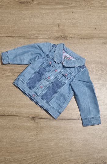Veste fine jeans 12 mois 🌸