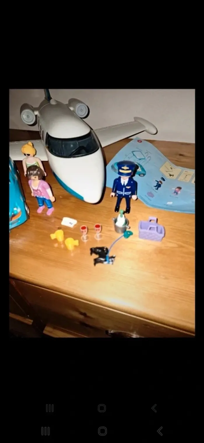 Playmobil 9504 avion + voiture - photo numéro 3