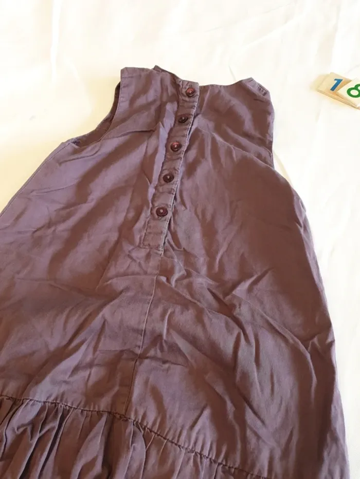 Robe mauve 18 mois grain de blé - photo numéro 4