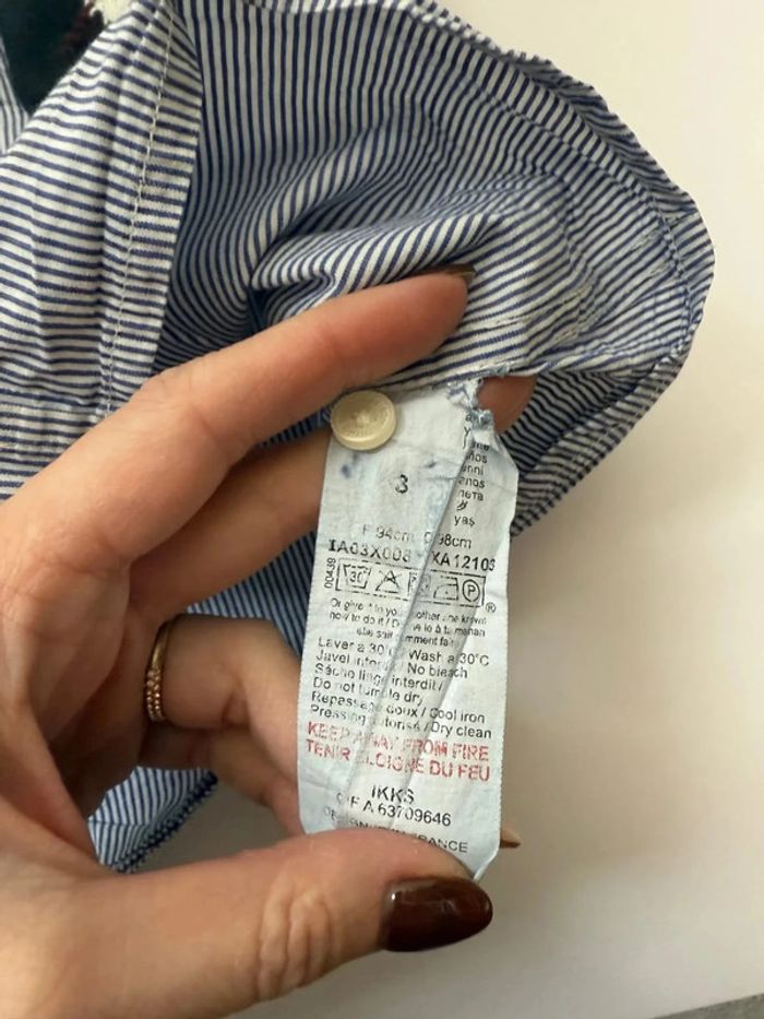Chemise IKKS garçon 3 ans très bon état - photo numéro 3