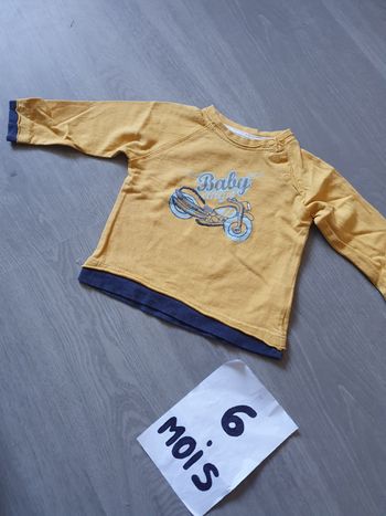 Maillot t-shirt 6 mois garçon