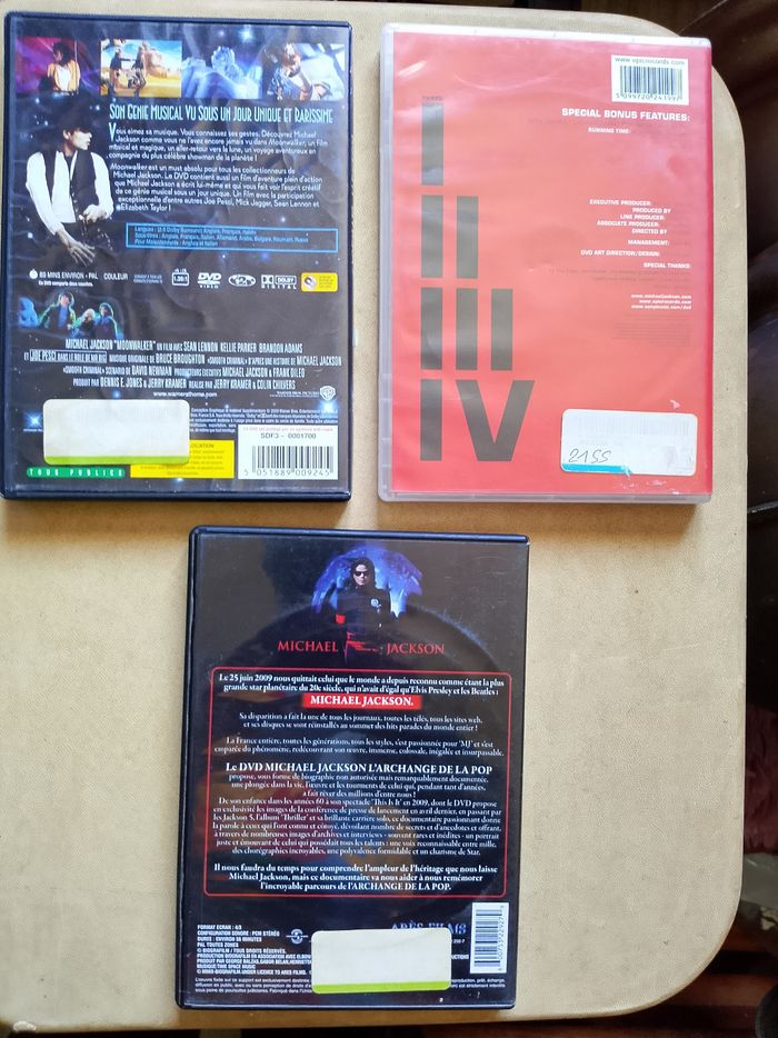DVD de Mickaël Jackson - photo numéro 2