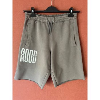 Short de jogging taupe taille M Custer Homme
