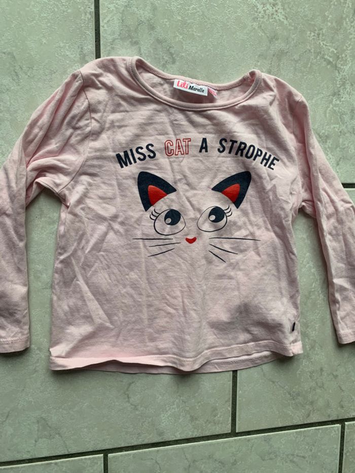 T shirt manches longues 4/5ans