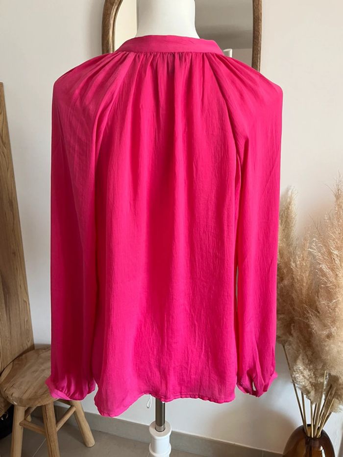 Blouse rose satinée Aware - photo numéro 6