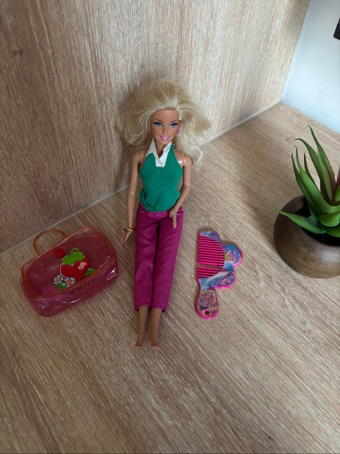 Poupée barbie blonde - photo numéro 2