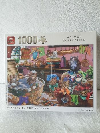 Puzzle animal collection chat neuf