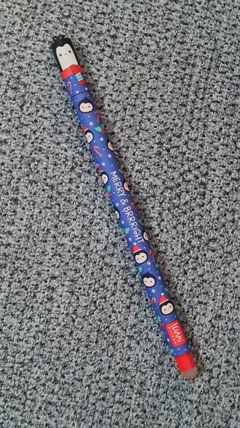 Legami Noel 2023 Pingouin de Noel Effaçable EP0023 Très Rare