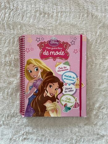 Mon grand livre de mode Disney princesse