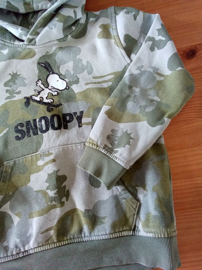 Sweat léger tons kaki Zara taille 3/4 ans - photo numéro 4