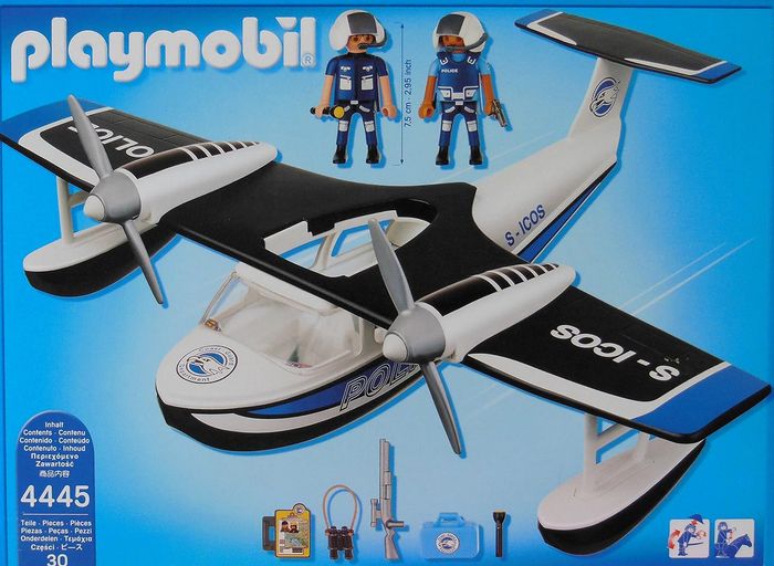 Playmobil 4445 City action Policiers et Hydravion - photo numéro 2