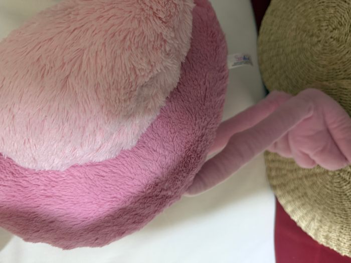 Grande peluche flamant rose - photo numéro 3