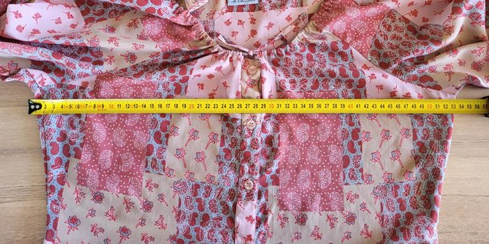 Blouse légère manches longues à motifs rose 3 Suisses Taille 42/44 - photo numéro 11