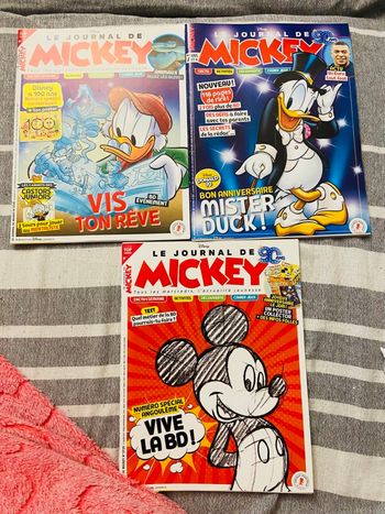 Lot livres le journal de Mickey 