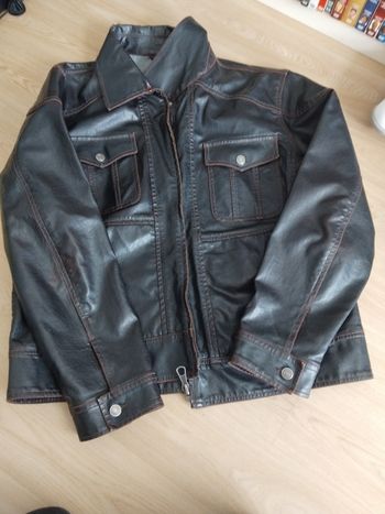 Veste en cuir