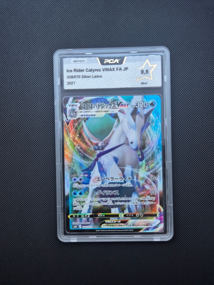 Carte Pokémon Sylveroy Cavalier du Froid 028/070 - S6H Silver Lance - PCA 9.5