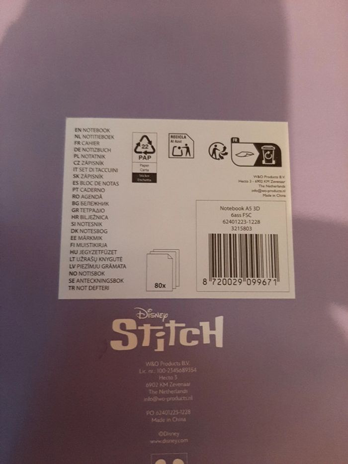 Cahier carnet stitch neuf - photo numéro 4