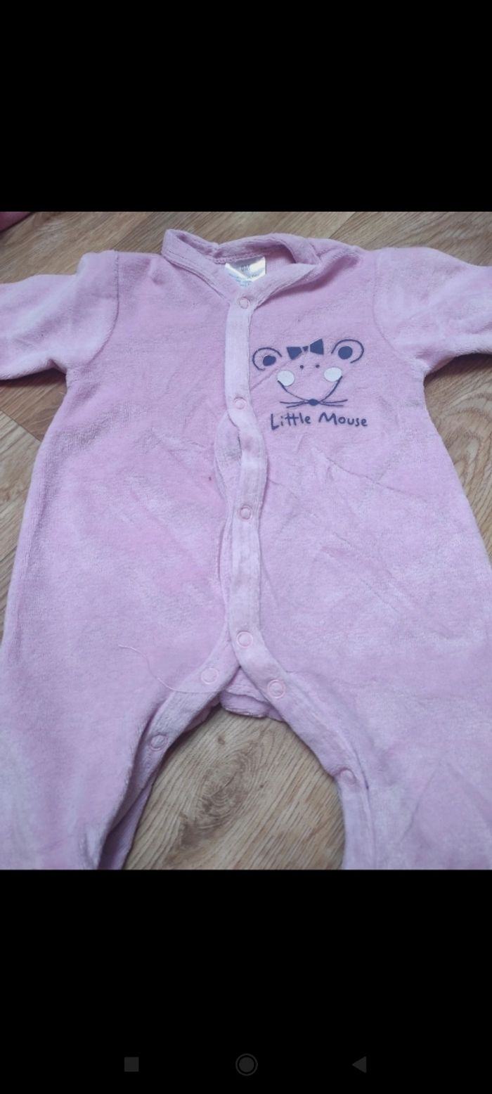 Pyjama rose bébé fille - photo numéro 3