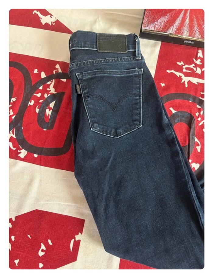 Jeans Levi’s super skinny taille 32 bleu marine - photo numéro 2