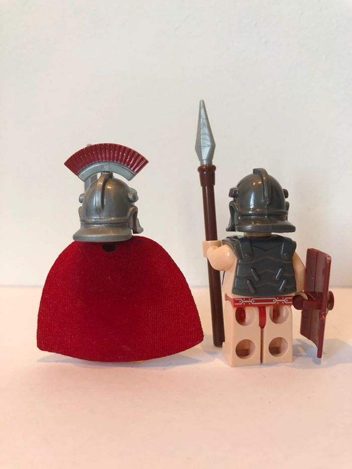 Figurine type lego Centurion avec 1 lancier romains - photo numéro 3