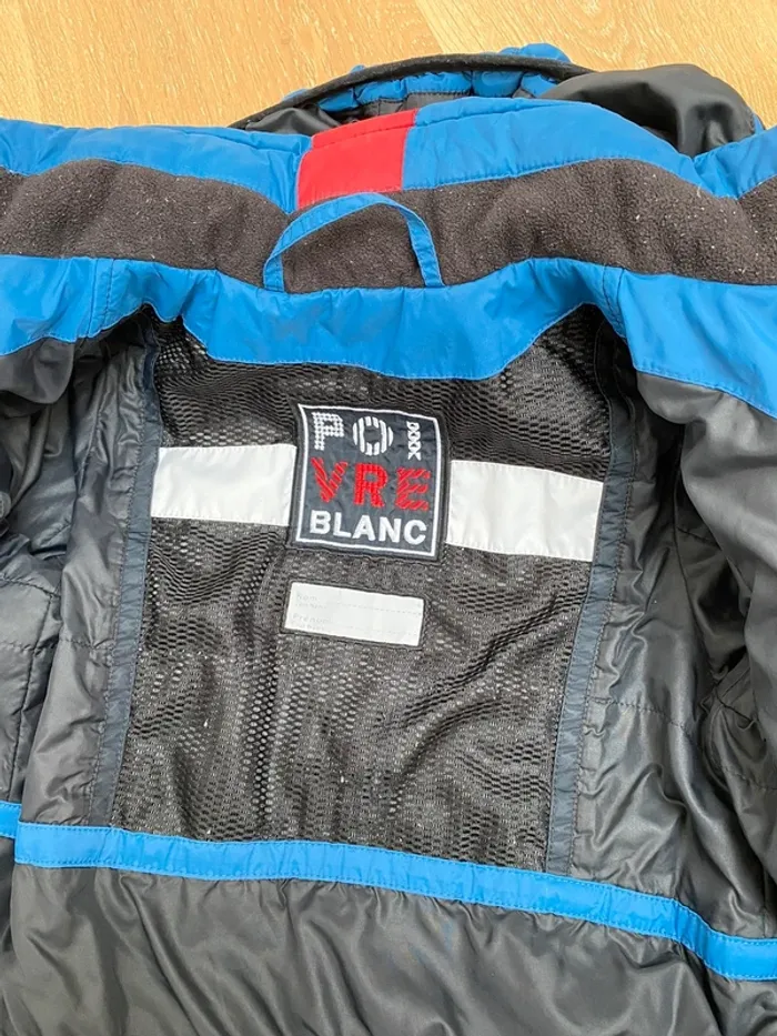Blousons de ski garçon 3-4 ans poivre blanc - photo numéro 16