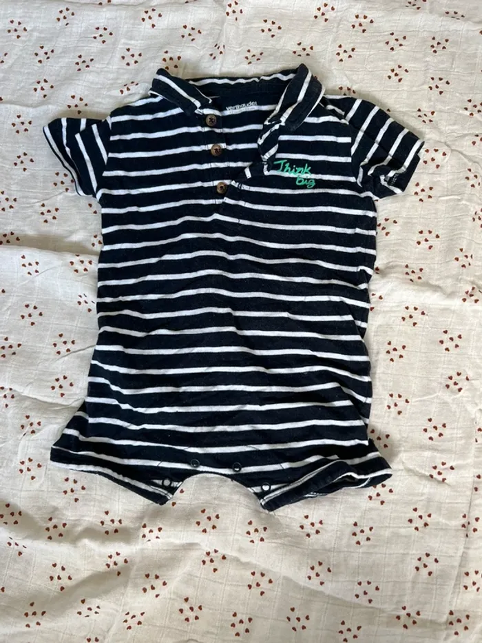 Combi short bébé
