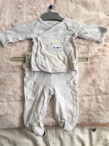 Ensemble/pyjama deux pièces mixtes