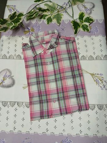 Chemise courte manche homme taille L