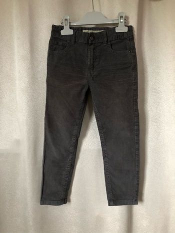 Pantalon velours gris 5/6 ans Denim & Co