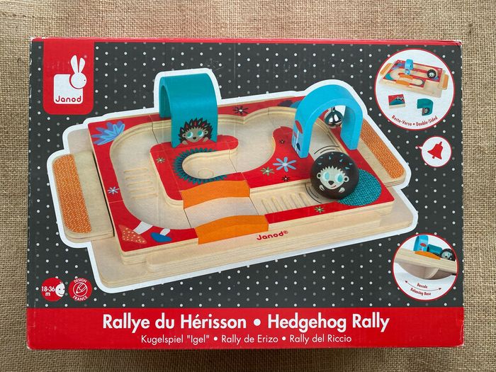 Jouet en bois Rallye du Hérisson Janod