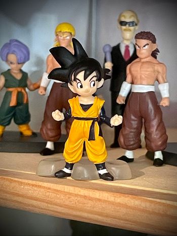 Figurine dragon ball gashapon hg Goten