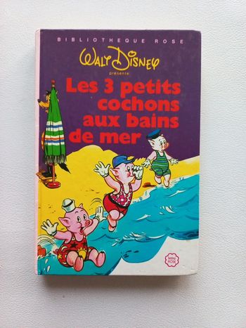 Livre pour enfant Les 3 petits cochons aux bains de mer