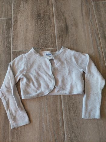 Boléro/ gilet court