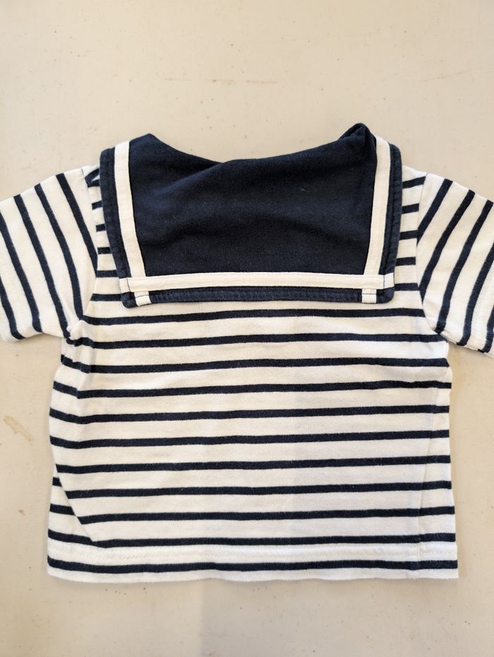 Tee shirt marin_ 6 mois - photo numéro 2