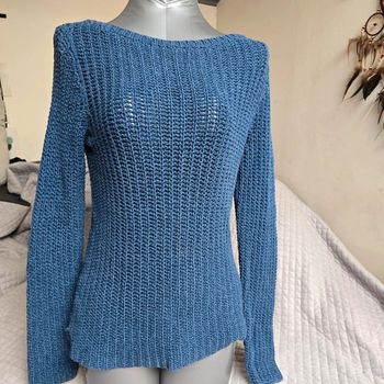 Pull grosse maille