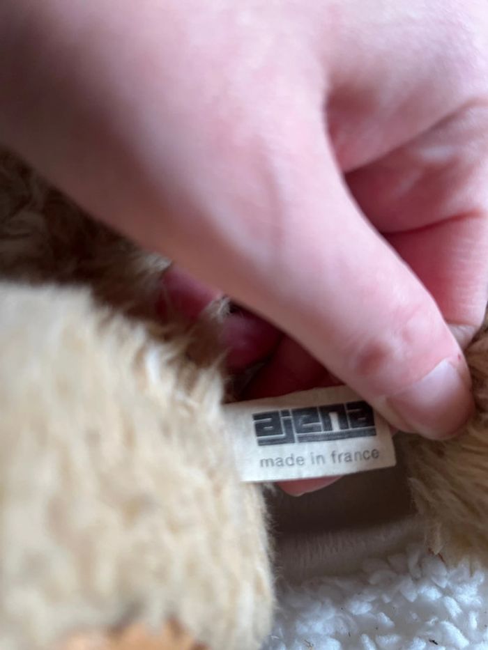 Peluche Ours Nombrilou Poupée Ajena Édition Limitée Nounours Ourson Vintage - photo numéro 10