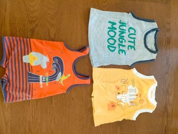 Lot 2tshirt + 1Marcel/short