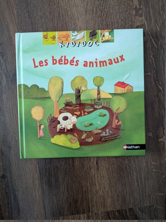 Livre kididoc Les bébés animaux n°29