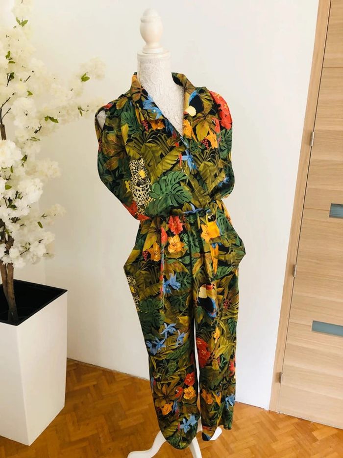 Combinaison imprimée neuve Zara neuve taille S - photo numéro 6